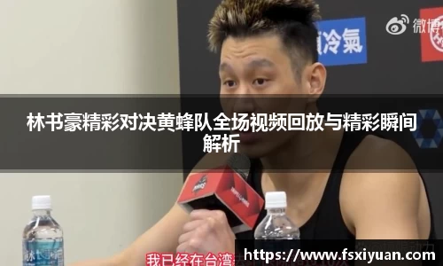 林书豪精彩对决黄蜂队全场视频回放与精彩瞬间解析