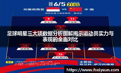 足球明星三大项数据分析图解揭示运动员实力与表现的全面对比